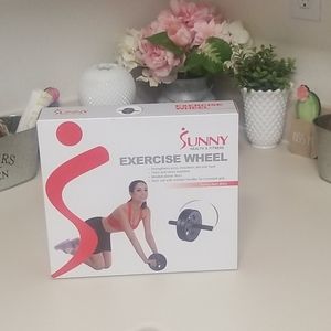 SUNNY HEALTH & FITNESS EXCERISE WHEEL